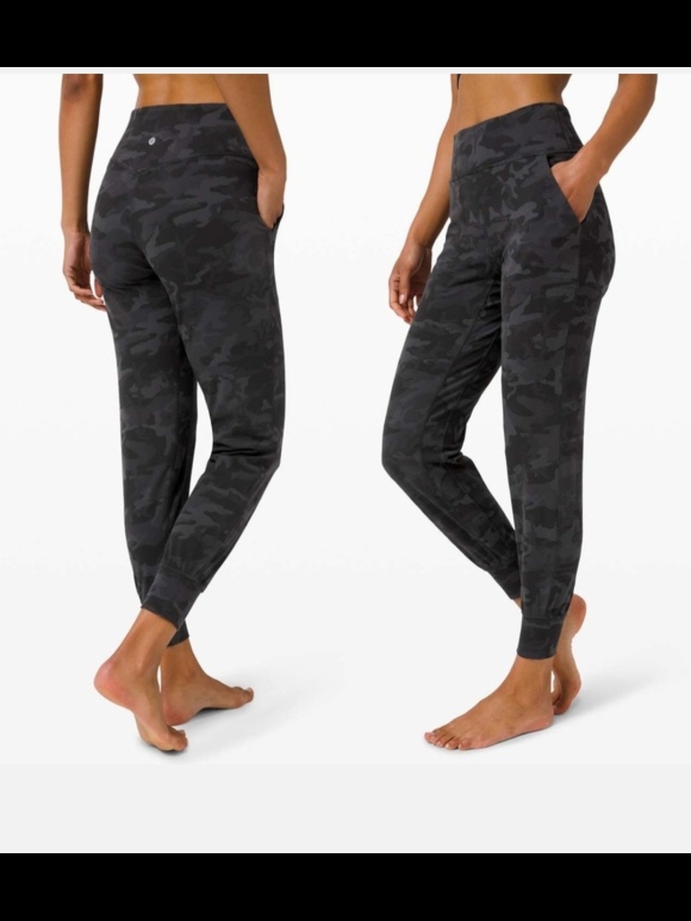 Lululemon Align Joggers 31" 12 Camo Nulu Athleisure Activewear Stretch Relaxed